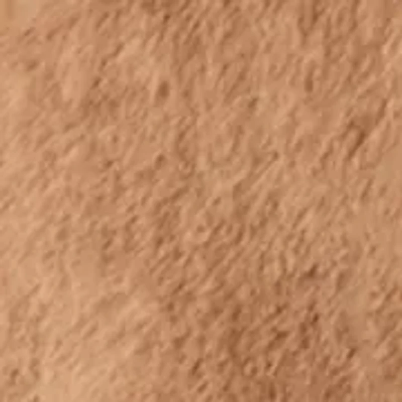 Plus Long Sleeve Fur Jacket