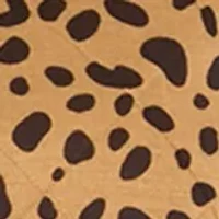 Petite Crop Knit Quilted Jacket