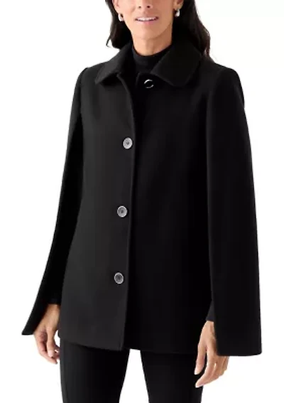 Women's Faux Cape Jacket