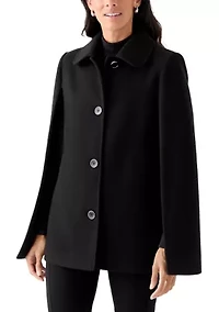 Women's Faux Cape Jacket