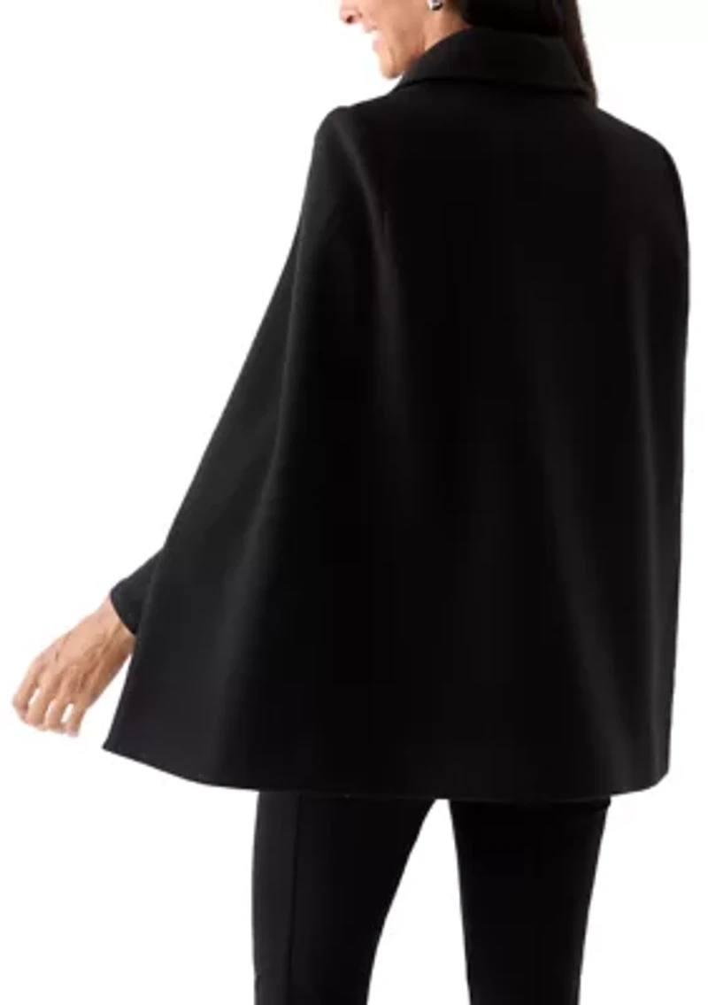 Women's Faux Cape Jacket