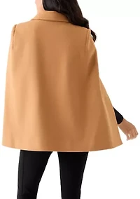 Women's Faux Cape Jacket