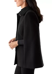 Women's Faux Cape Jacket