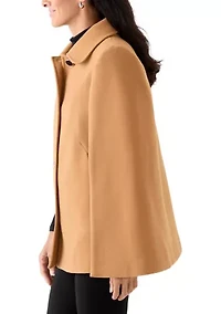 Women's Faux Cape Jacket