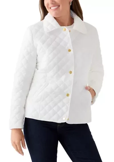 Petite Long Sleeve Barn Jacket