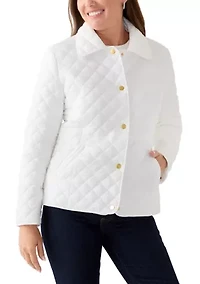 Petite Long Sleeve Barn Jacket