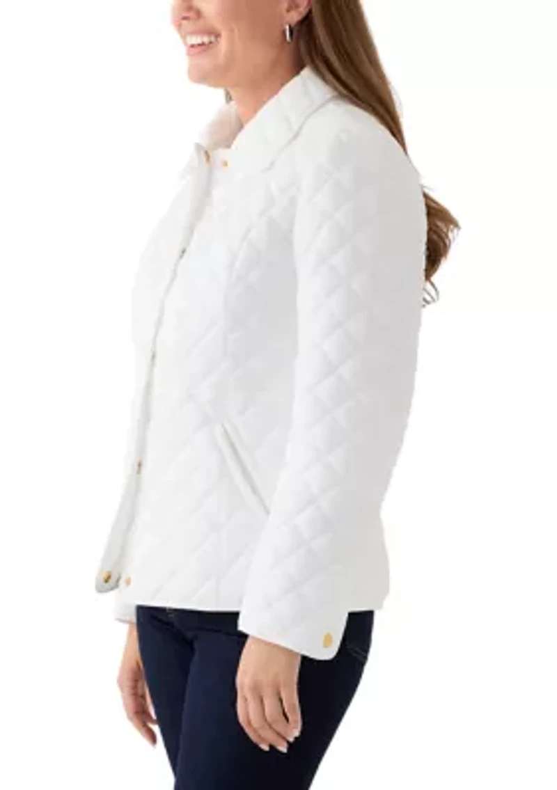 Petite Long Sleeve Barn Jacket