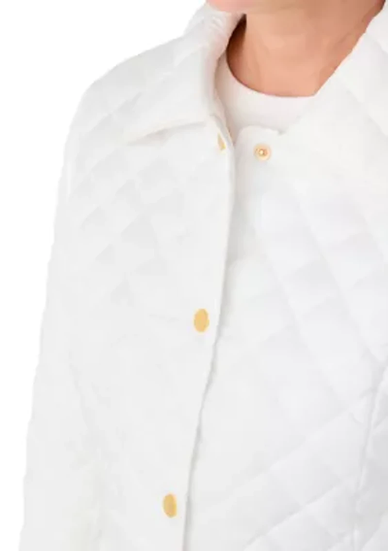 Petite Long Sleeve Barn Jacket