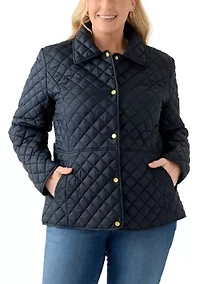 Plus Long Sleeve Barn Jacket