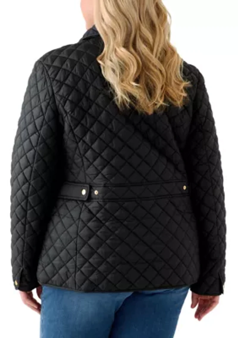 Plus Long Sleeve Barn Jacket