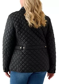 Plus Long Sleeve Barn Jacket