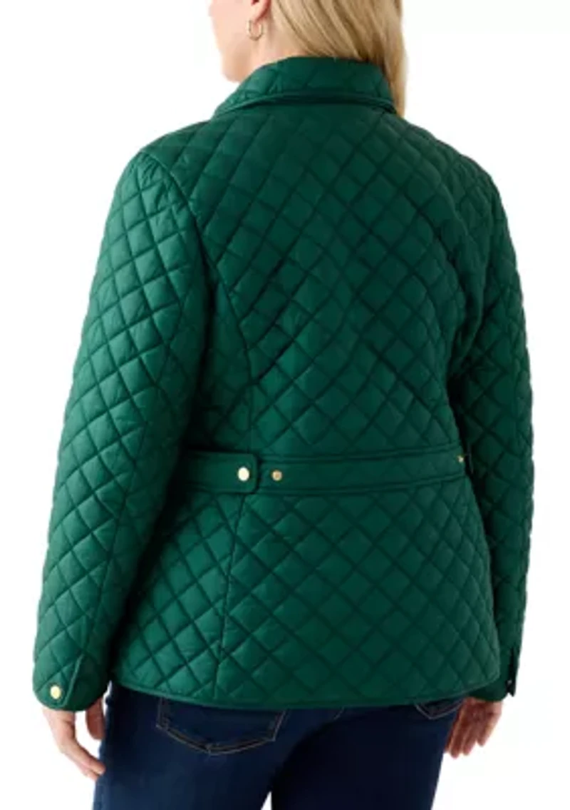 Plus Long Sleeve Barn Jacket