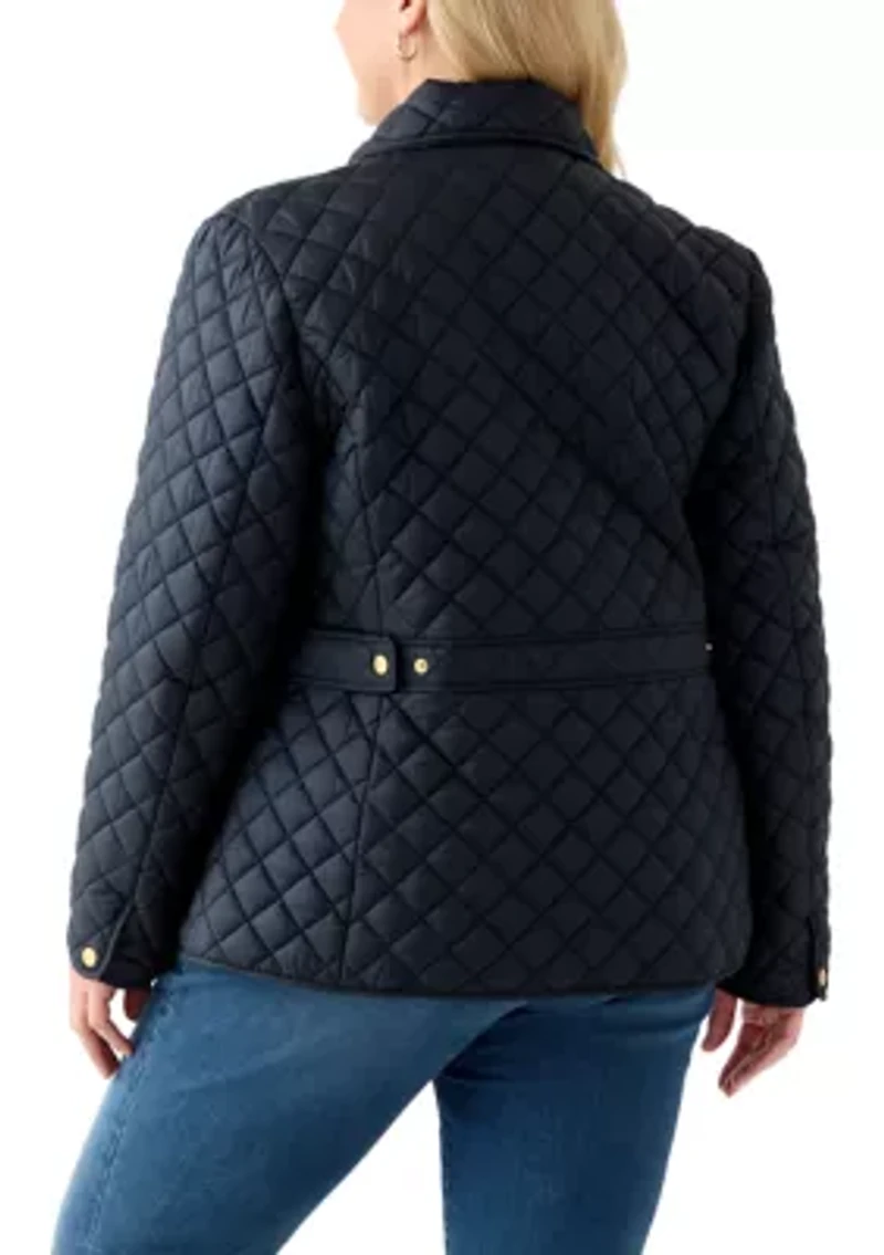 Plus Long Sleeve Barn Jacket