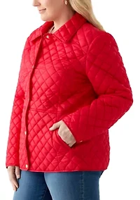 Plus Long Sleeve Barn Jacket