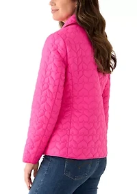 Women's Quilted Heart Barn Jacket