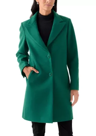 Women's Wool 2-Button Coat