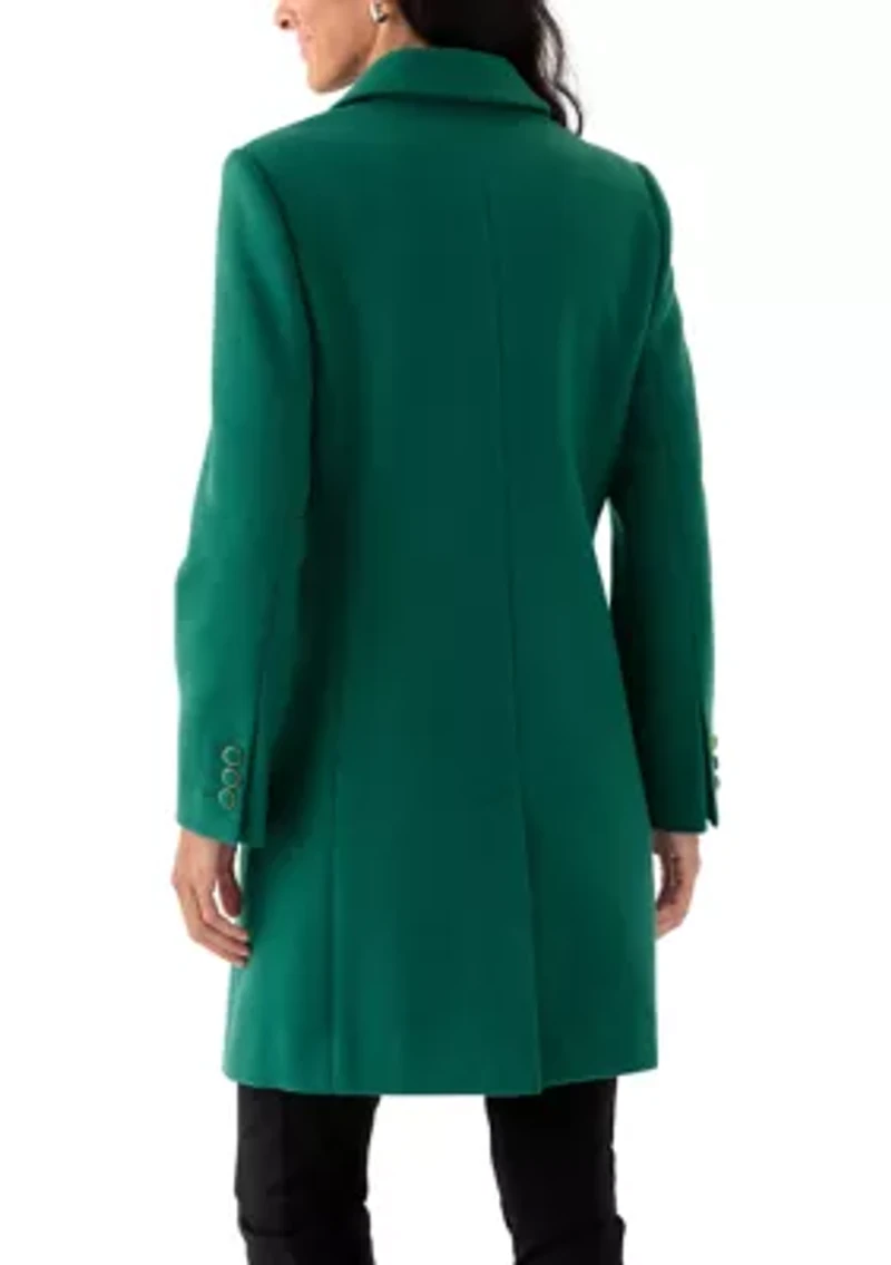 Women's Wool 2-Button Coat