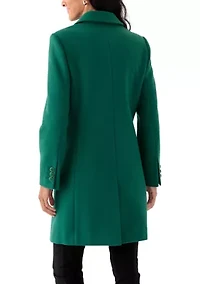 Women's Wool 2-Button Coat