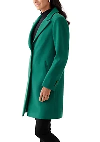 Women's Wool 2-Button Coat
