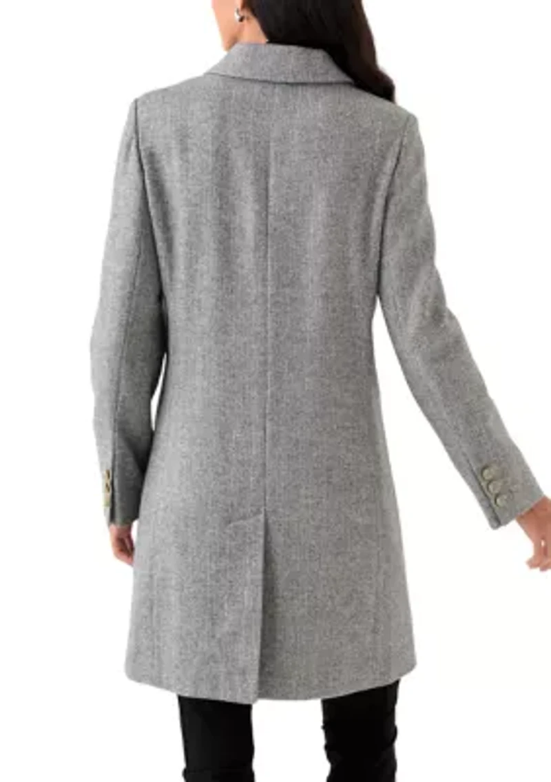 Women's Wool 2-Button Coat