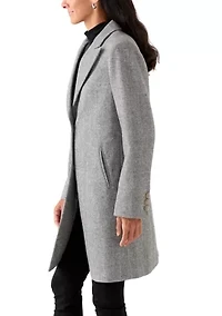 Women's Wool 2-Button Coat