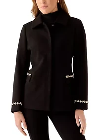 Women's Jewel Trim Jacket