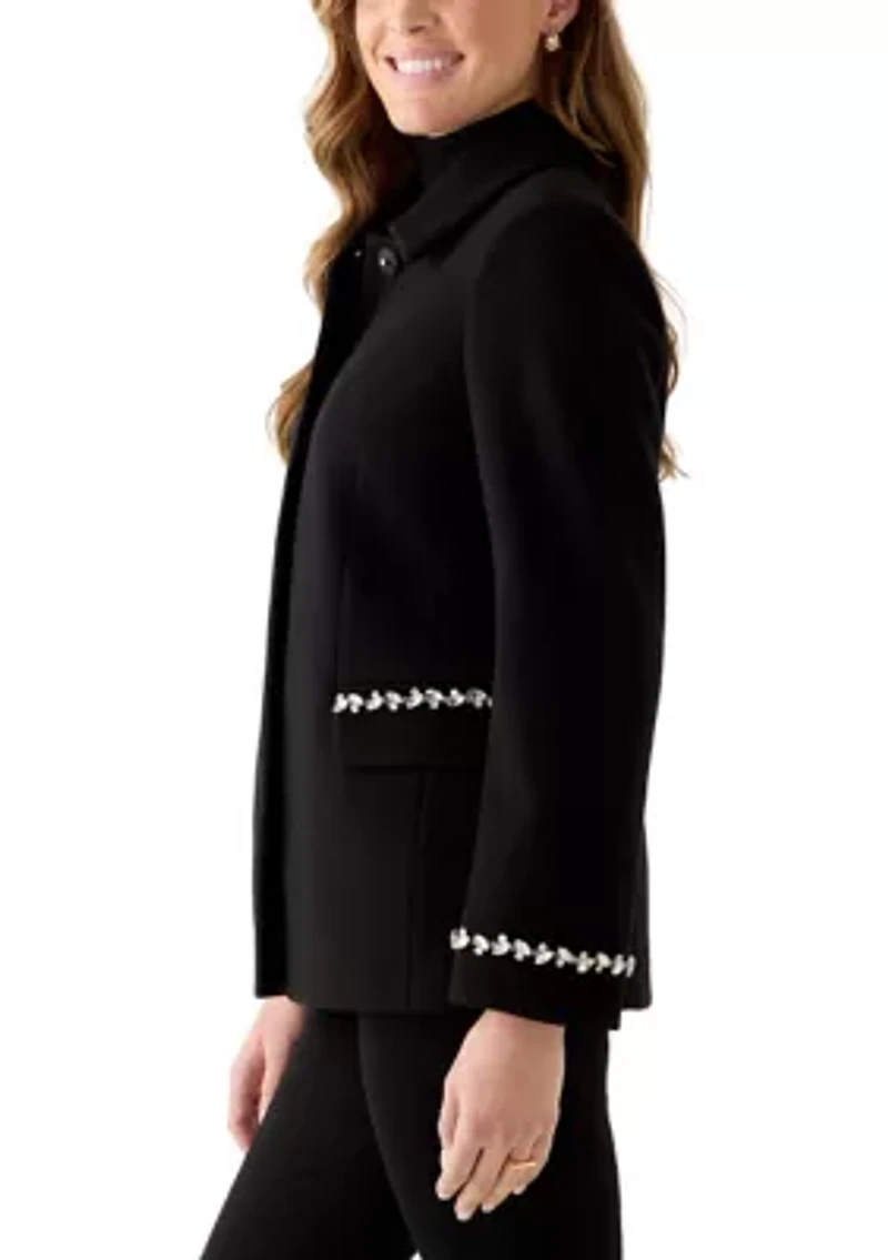Women's Jewel Trim Jacket