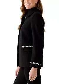 Women's Jewel Trim Jacket