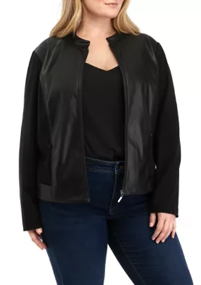 Plus Zip Up Jacket