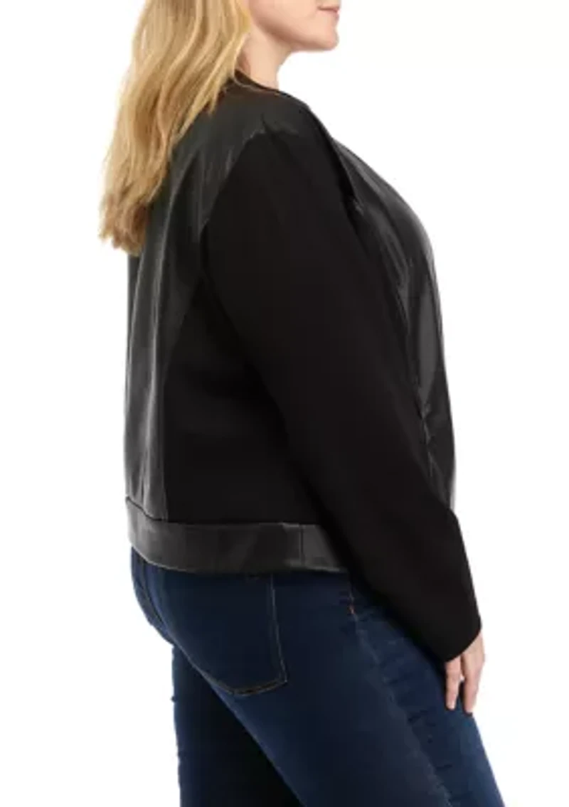 Plus Zip Up Jacket