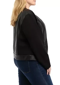 Plus Zip Up Jacket