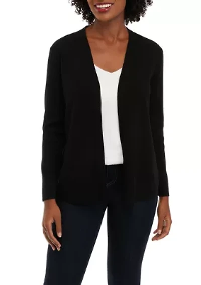 Petite Newport Open Front Cardigan