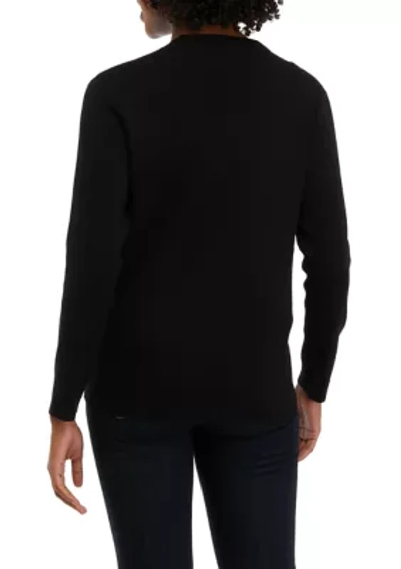 Petite Newport Open Front Cardigan