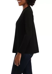Petite Newport Open Front Cardigan