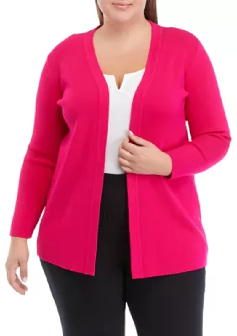 Plus Newport Open Cardigan
