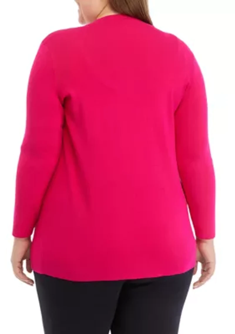 Plus Newport Open Cardigan