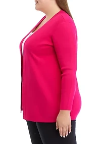 Plus Newport Open Cardigan