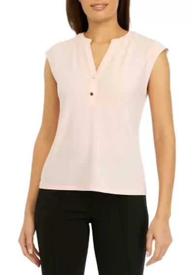 Petite Dolman Sleeve Solid Top