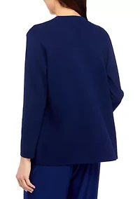 Petite Newport Kissing Front Cardigan