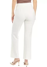 Petite Pull On Slash Pocket Trouser Pants