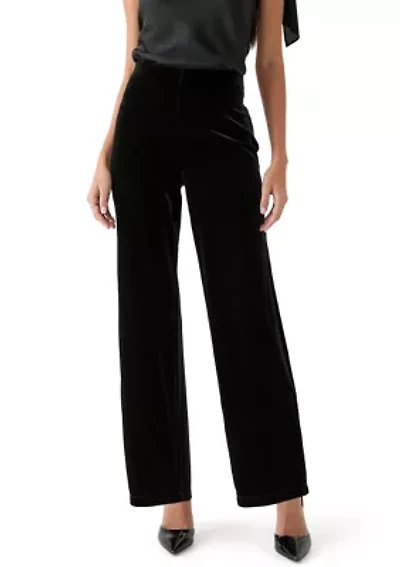 Petite Wide Leg Knit Pants