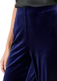 Petite Wide Leg Knit Pants
