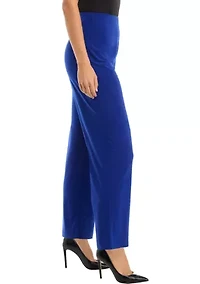 Petite Wide Leg Knit Pants