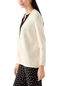 Petite Newport Kissing Front Cardigan