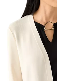 Petite Newport Kissing Front Cardigan