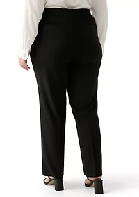 Plus Cool Crepe Trouser Pants