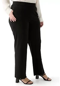Plus Cool Crepe Trouser Pants