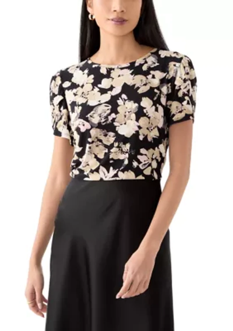 Petite Tulip Sleeve Top