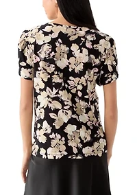 Petite Tulip Sleeve Top