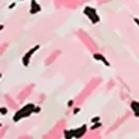 Petite Tulip Sleeve Floral Top